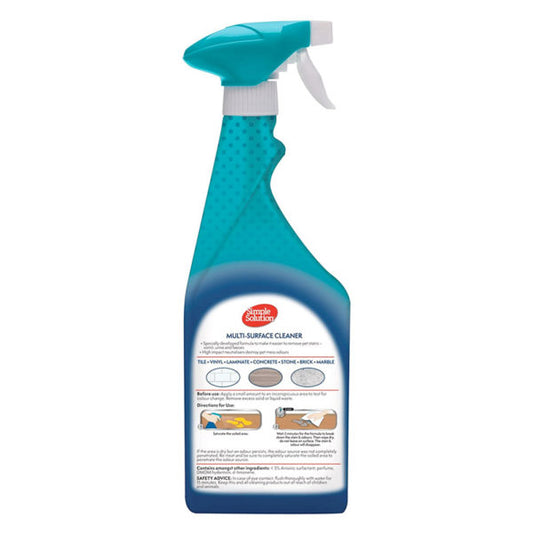 Simple Solution Multi-Surface Cleaner, 750 ml