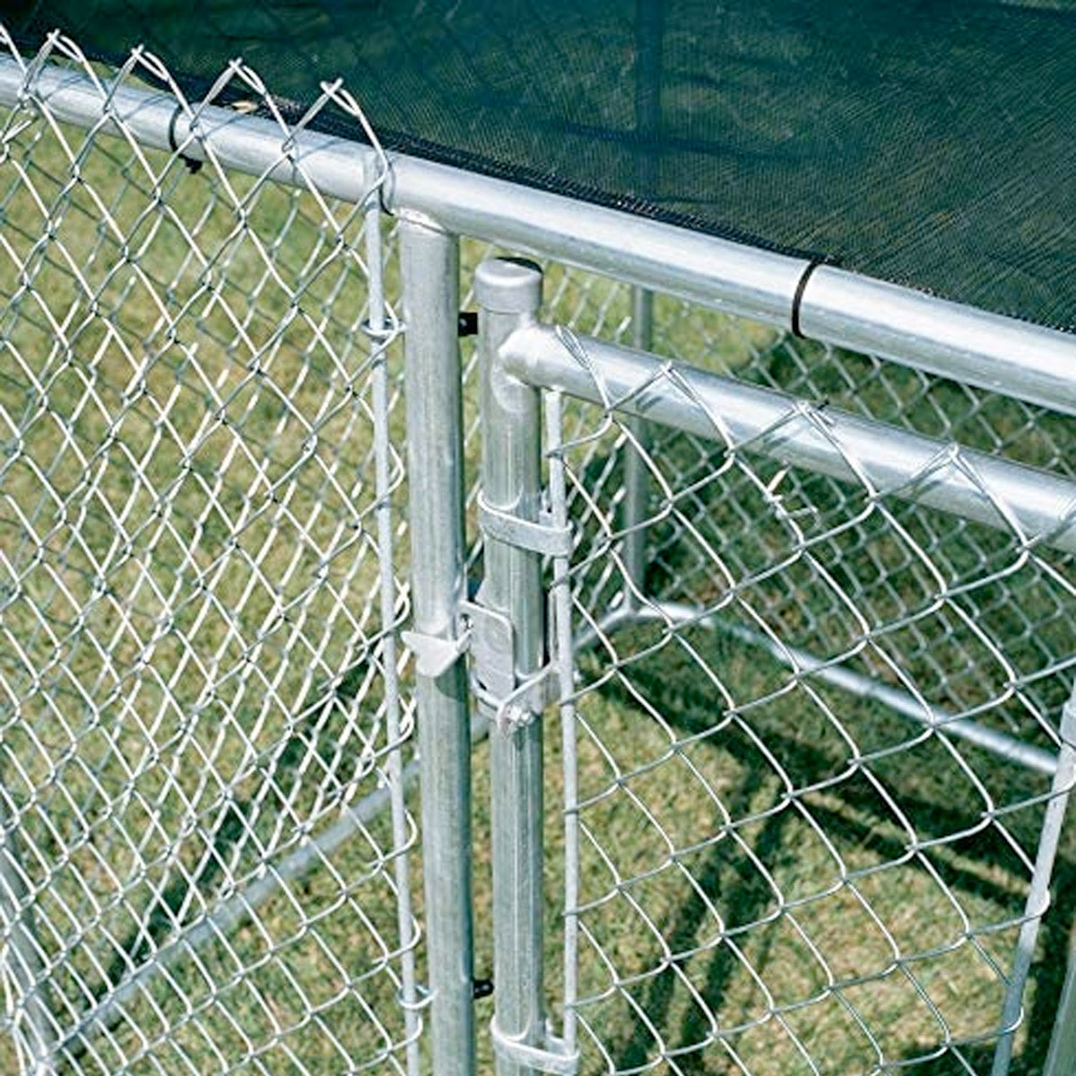 K9 Medium Steel Chain Link Portable Kennel