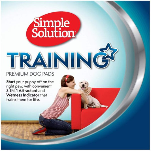 Simple Solution Premium Dog and Puppy Training Pads Pack of 14