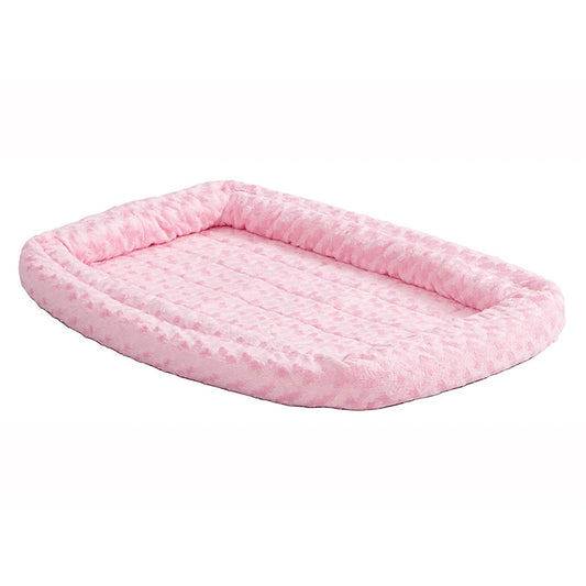 Quiet Time Pink Fashion Double Bolster Bed 18"