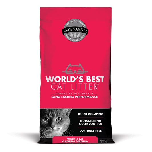 World's Best Cat Litter Multiple Cat Clumping 28 lb Bag