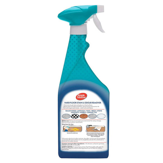 Simple Solution Hardfloor Pet Stain & Odor Remover 750ml