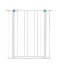 39"TALL WHITE STEEL GATE-GLO N DARK