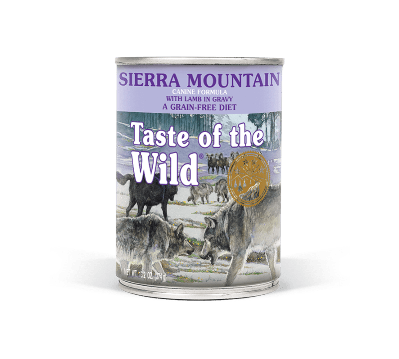 Taste of The Wild Sierra Mountain Canine Formula 390gr