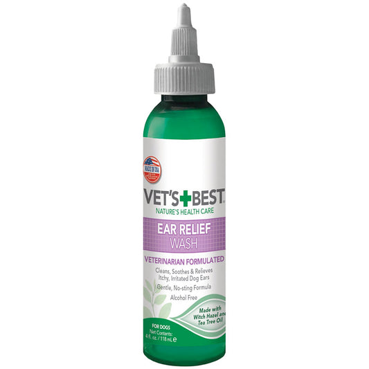 Vet’s Best Ear Relief Wash (4oz)