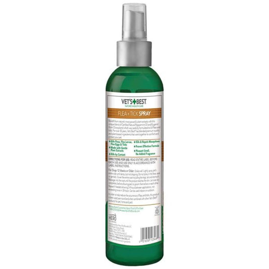 Vet’s Best Flea and Tick Home Treatment Spray (8 oz)