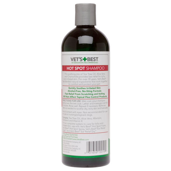 Vet’s Best Hot Spot Shampoo (16oz)