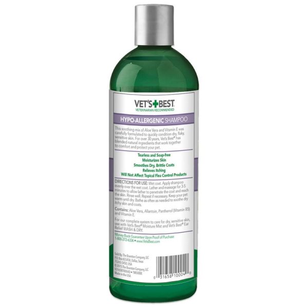 Vet’s Best Hypo-Allergenic Shampoo (16oz)