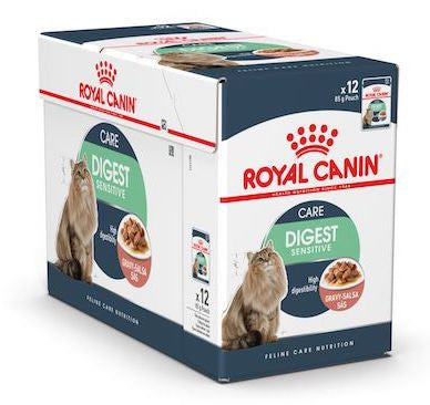 Royal Canin, Feline Care Nutrition Digest Sensitive Gravy (WET FOOD - Pouches)