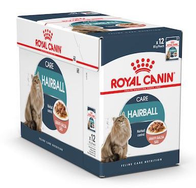 Royal Canin, Feline Care Nutrition Hairball Gravy (WET FOOD - Pouches)