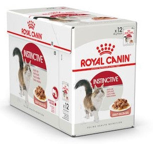 Royal Canin, Feline Health Nutrition Instinctive Adult Cats Gravy (WET FOOD - Pouches)