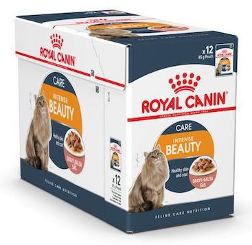 Royal Canin, Feline Care Nutrition Intense Beauty Gravy (WET FOOD - Pouches)