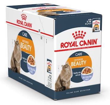 Royal Canin, Feline Care Nutrition Intense Beauty Jelly (WET FOOD - Pouches)