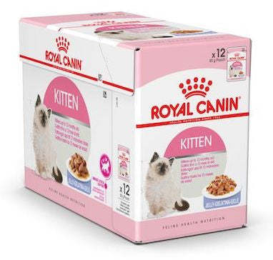 Royal Canin, Feline Health Nutrition Kitten Jelly (WET FOOD - Pouches)