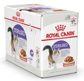 Royal Canin, Feline Health Nutrition Sterilised Gravy (WET FOOD - Pouches)