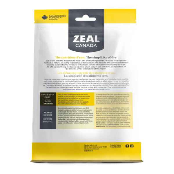 Zeal Gently Air-Dried Chicken Recipe for Dogs