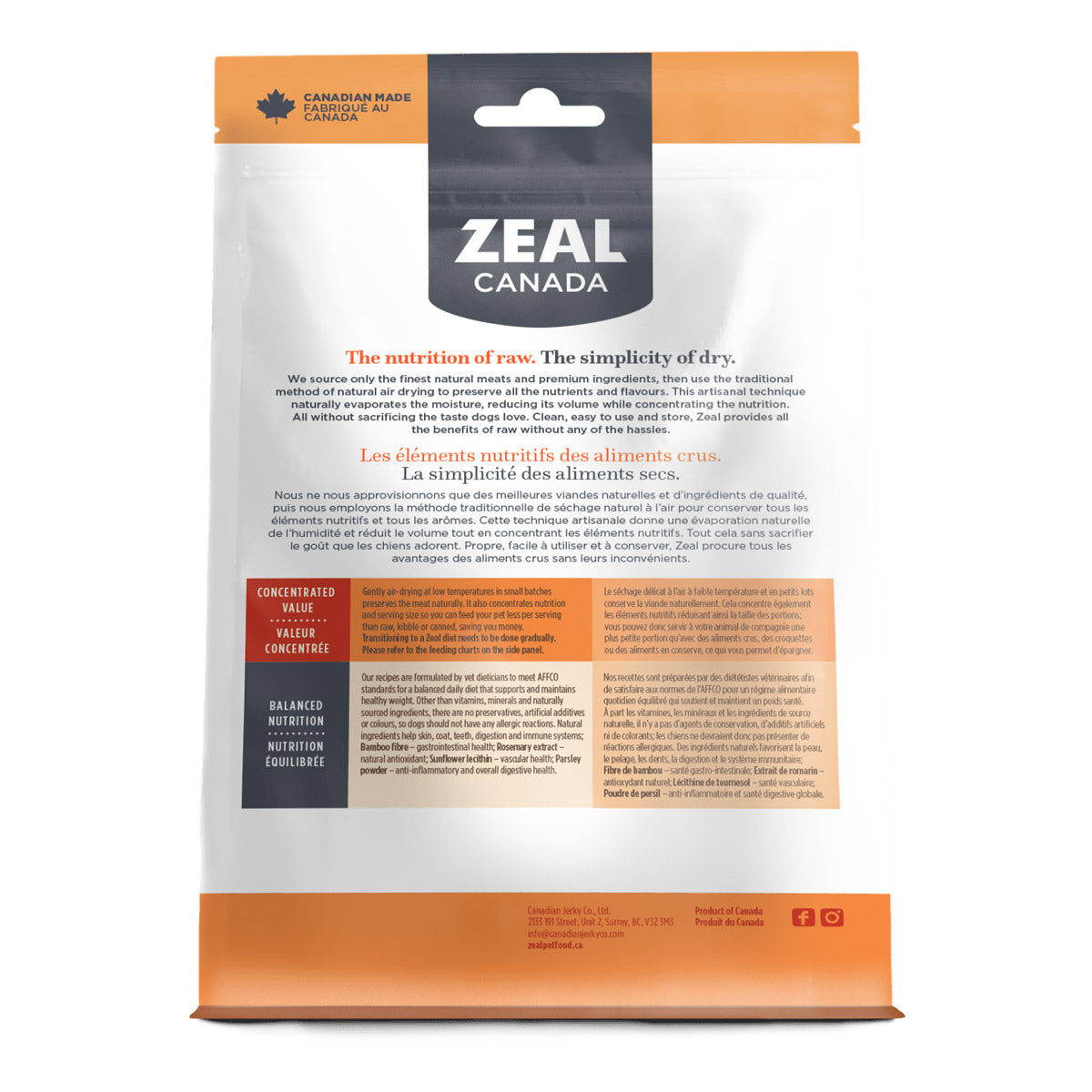 Zeal Gently Air-Dried Pork Recipe for Dogs