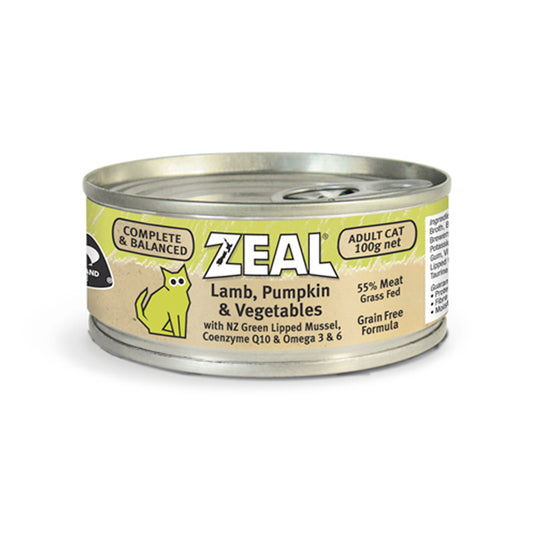 Zeal – Lamb, Pumpkin & Vegetables (100g)