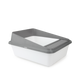 GO FRESH - HIGH BACK CAT LITTER BOX SMALL