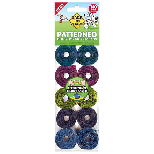 BOB Patterned 140bags (10-Rolls)