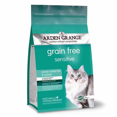 Arden Grange Sensitive – grain free – ocean white fish & potato 2 Kg