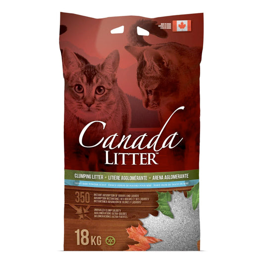 Canada Litter 18KG – Baby Powder