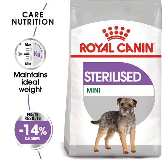 Royal Canin, Mini Sterilized Adult 3 KG, Canine Care Nutrition