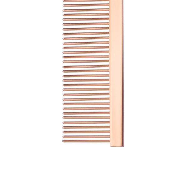 BaByliss PRO PET Rose Gold/Black Dog Comb – Medium