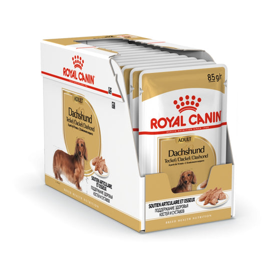 Royal Canin, Dachshund Adult (WET FOOD - Pouches) Breed Health Nutrition