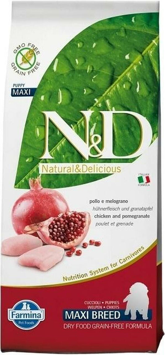 Farmina N&d Maxi Puppy Chicken & Pomegranate Dry Dog Food, 12 Kg