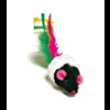 GimCat Tube Mice With Feathers Cat Toy Assorted