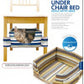 GimCat Under Chair Cat Bed, Yellow, 30 x 15 x 30 cm