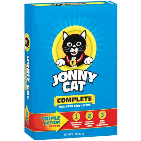 Jonny Cat Complete Multi-Cat Clay Litter, 20 Lb