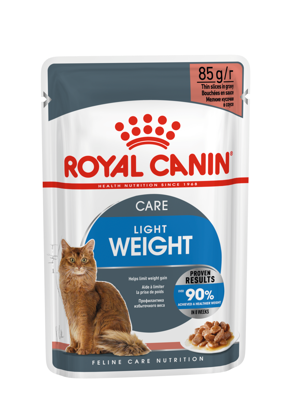 Royal Canin, Feline Care Nutrition Light Weight Care (WET FOOD - POUCHES)