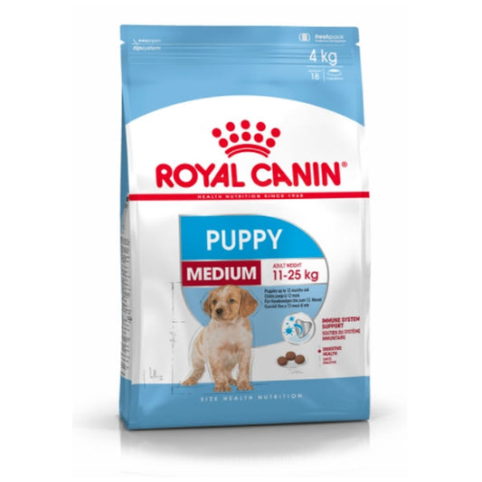 Royal Canin, Size Health Nutrition Medium Puppy 4 KG