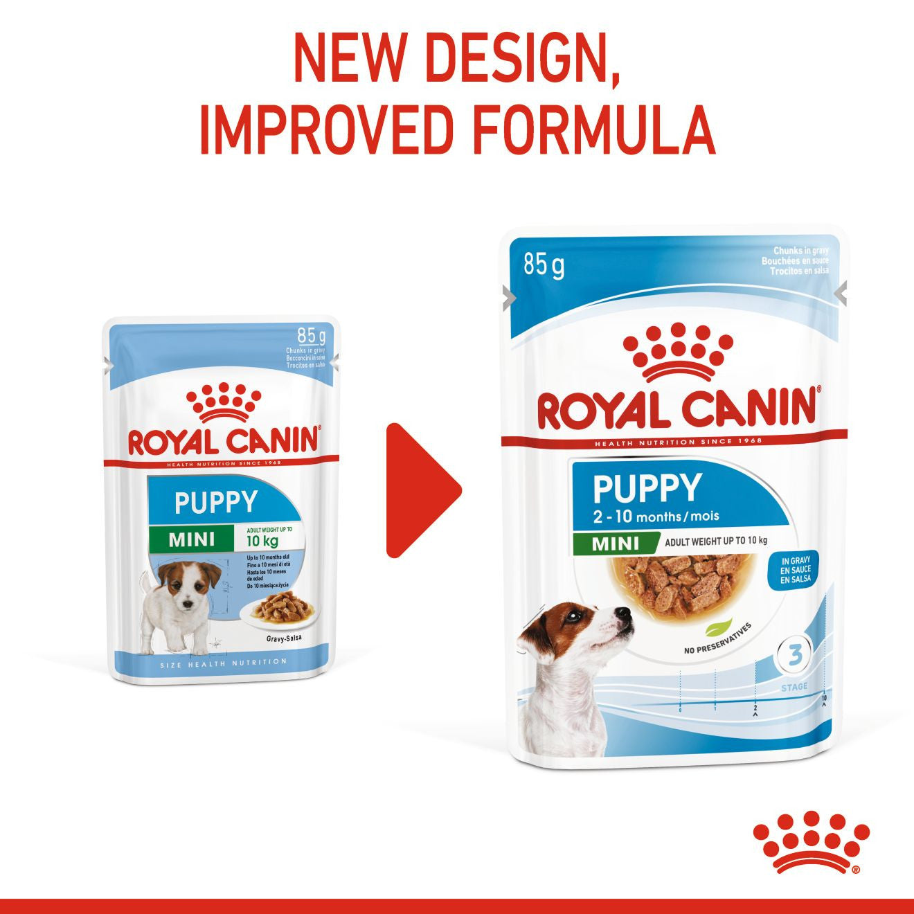 Royal Canin, Size Health Nutrition Mini Puppy (WET FOOD - Pouches)