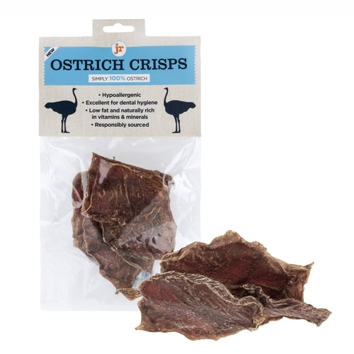 Ostrich Crisps Treats 60g