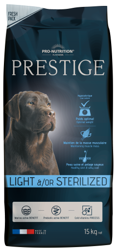 PRESTIGE MEDIUM LIGHT / STERILIZED 15 KG