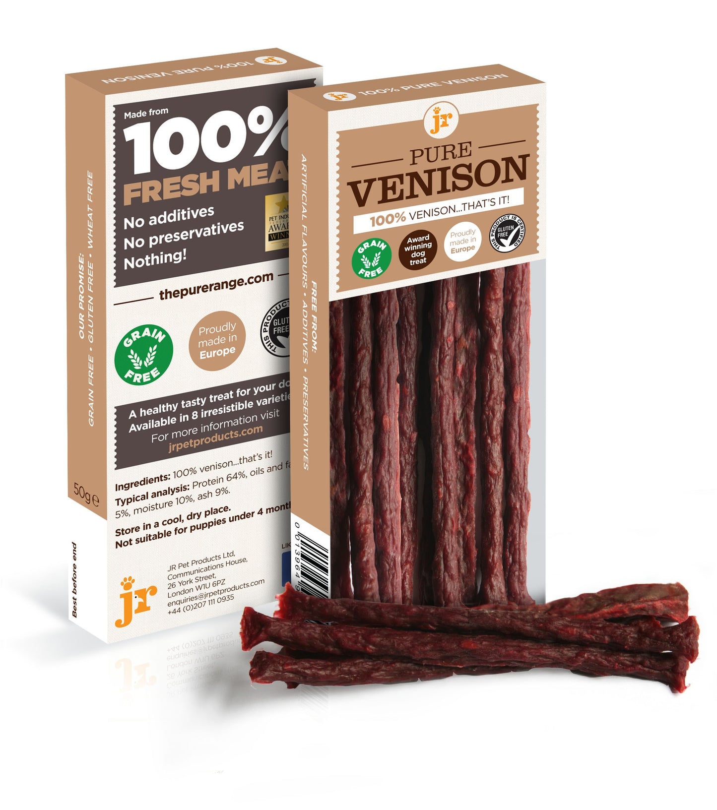 Pure Venison Sticks 50g