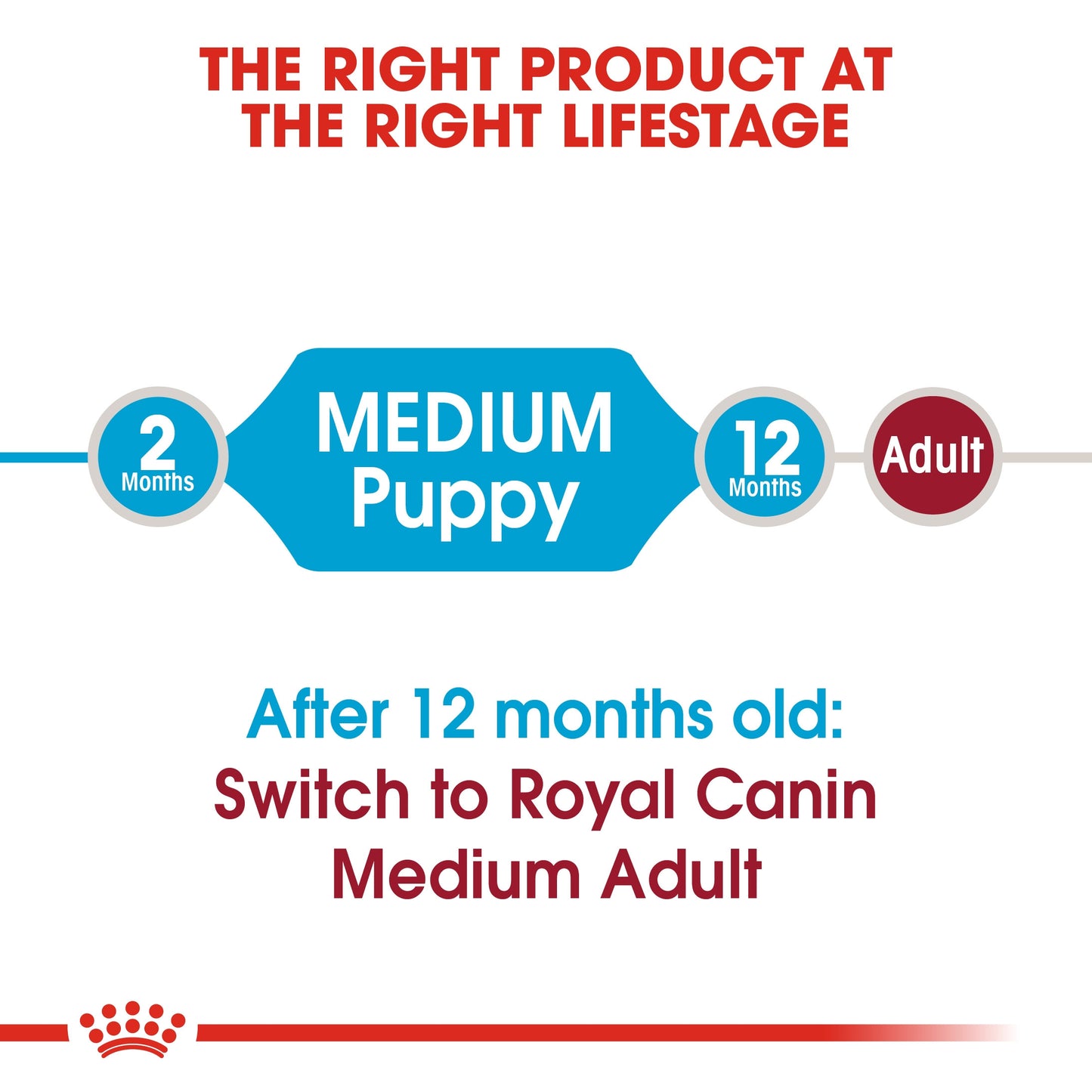 Royal Canin, Size Health Nutrition Medium Puppy 4 KG