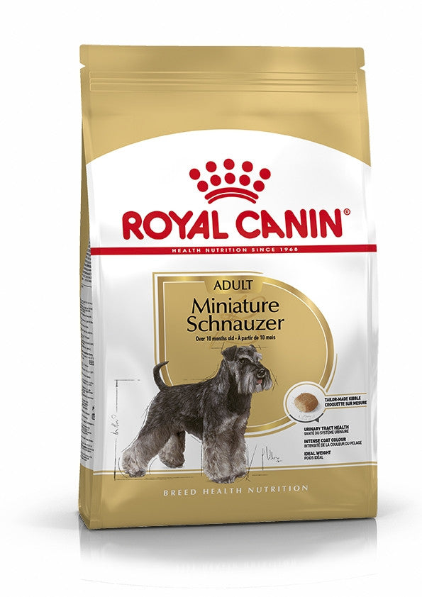 Royal Canin, Miniature Schnauzer Adult 3 KG, Breed Health Nutrition