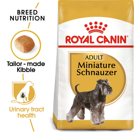 Royal Canin, Miniature Schnauzer Adult 3 KG, Breed Health Nutrition