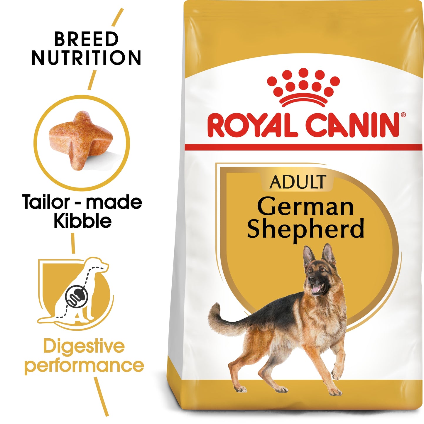 Royal Canin, German Shepherd Adult 3 KG, Breed Health Nutrition