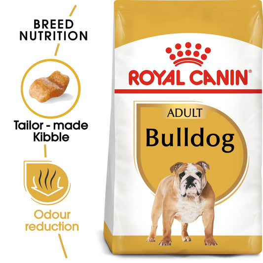 Royal Canin, Bulldog Adult 12 KG Breed Health Nutrition