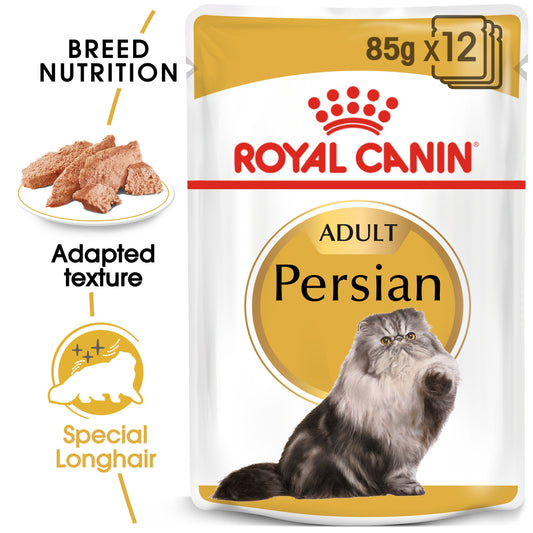 Royal Canin, Feline Breed Nutrition Persian (WET FOOD - Pouches)