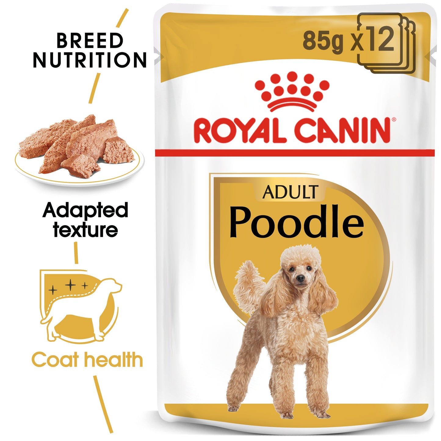 Royal Canin, Poodle Adult (WET FOOD - Pouches), Breed Health Nutrition