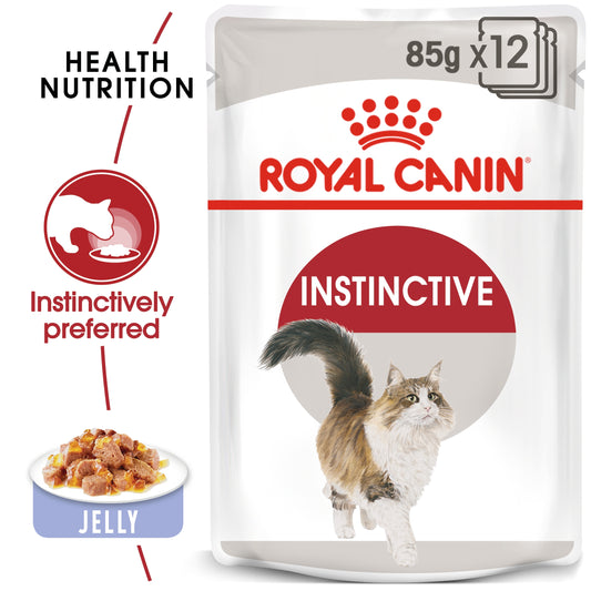 Royal Canin, Feline Health Nutrition Instinctive Adult Cats Jelly (WET FOOD - Pouches)