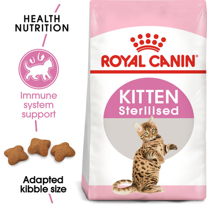 Royal Canin, Feline Health Nutrition Kitten Sterilized 2 KG