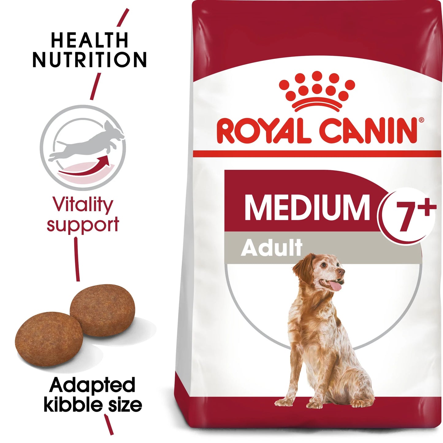 Size Health Nutrition Medium Adult 7+ 10 KG