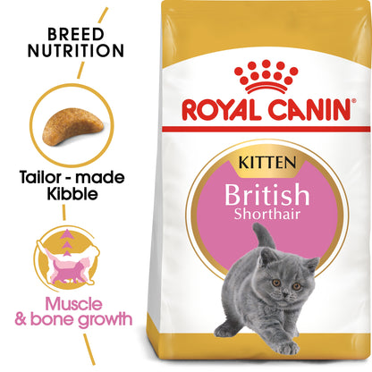 Royal Canin, Feline Breed Nutrition British Shorthair Kitten 2 KG